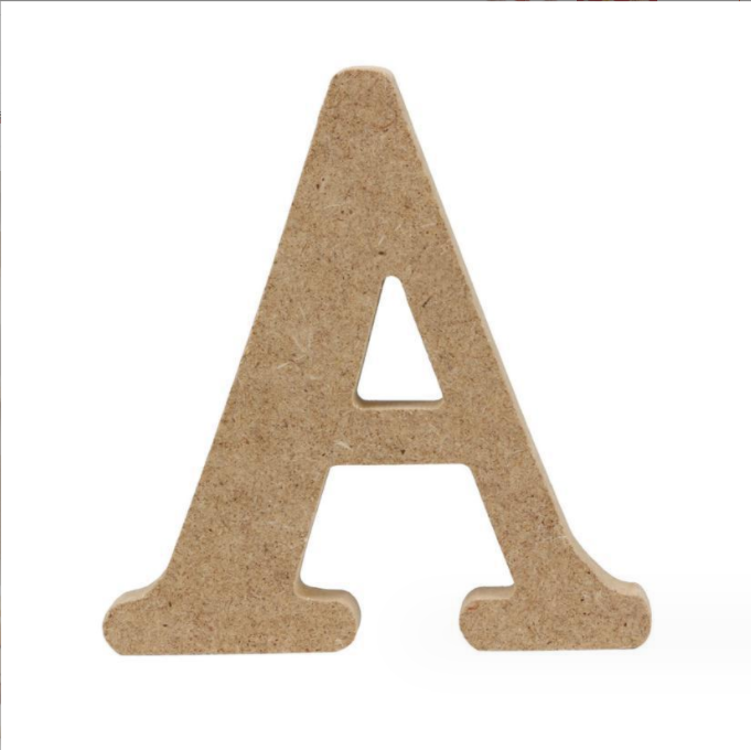 Wall Home Office Wedding Wooden Alphabet Letters Plaque Wood DIY Decorations for Art Craft