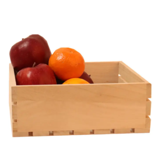 Customized Cheap Solid Wooden Fruit Crates For Sale