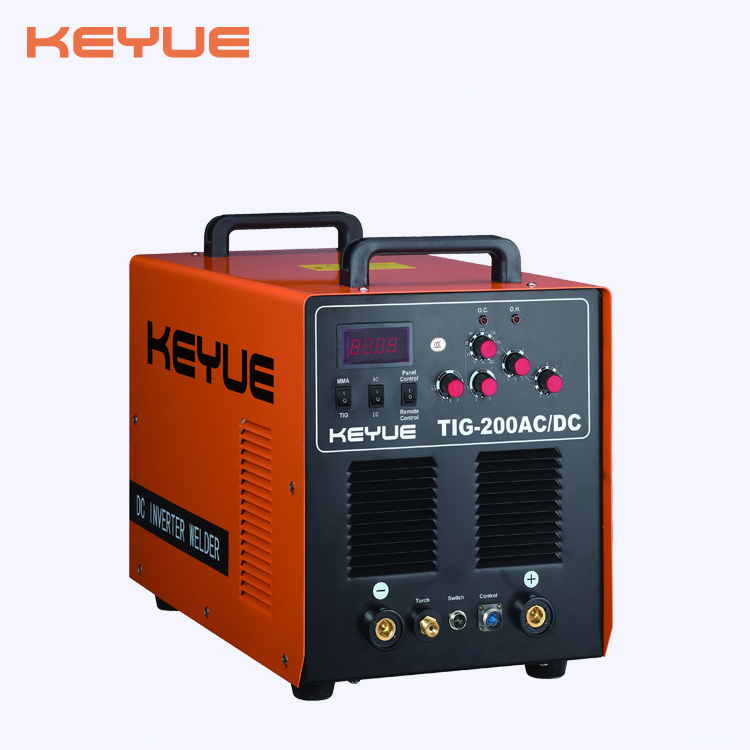 ac dc argon 3 in 1 welding machine single phase 220v high frequency aluminum super 200p ac dc pulse tig welder