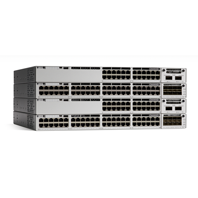 c9300 series C9300-48P-A 8 24 48 port POE Rack-mount managed ethernet internet Switch c9300x-48tx-a