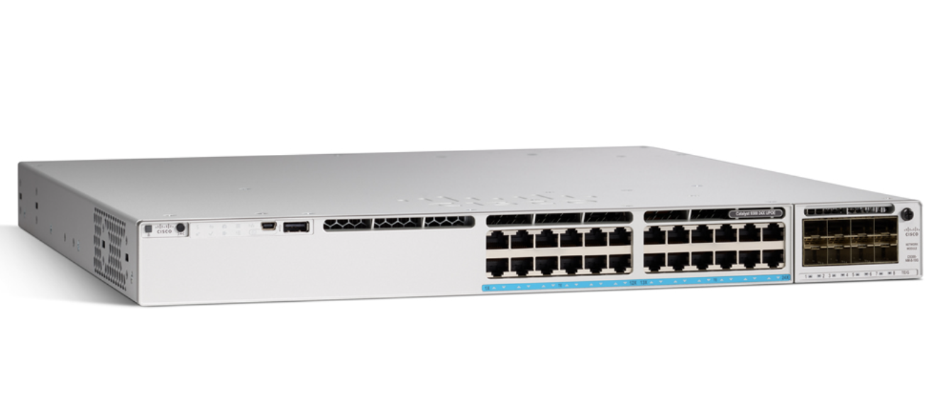 C9300L-24T-4X-E 24 Ports Ethernet and 4 Ports 10G Network Essential Switch c9300