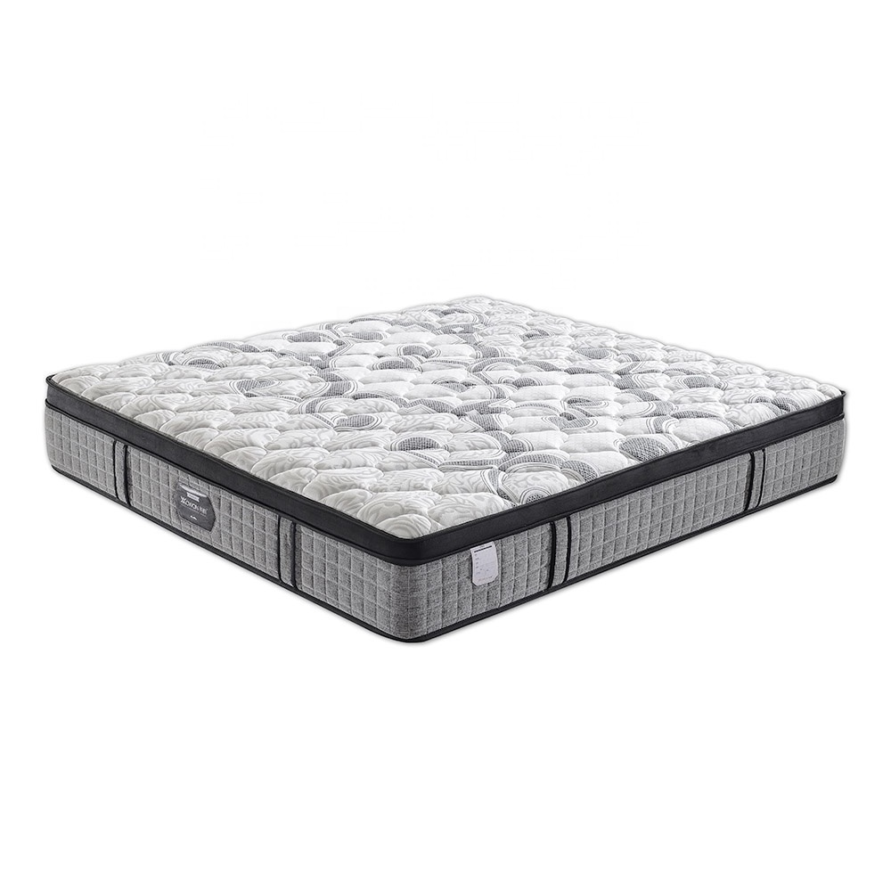 Pocket Spring Convoluted Foam Cool Glue 4 Foot Mattress For Flat Bed