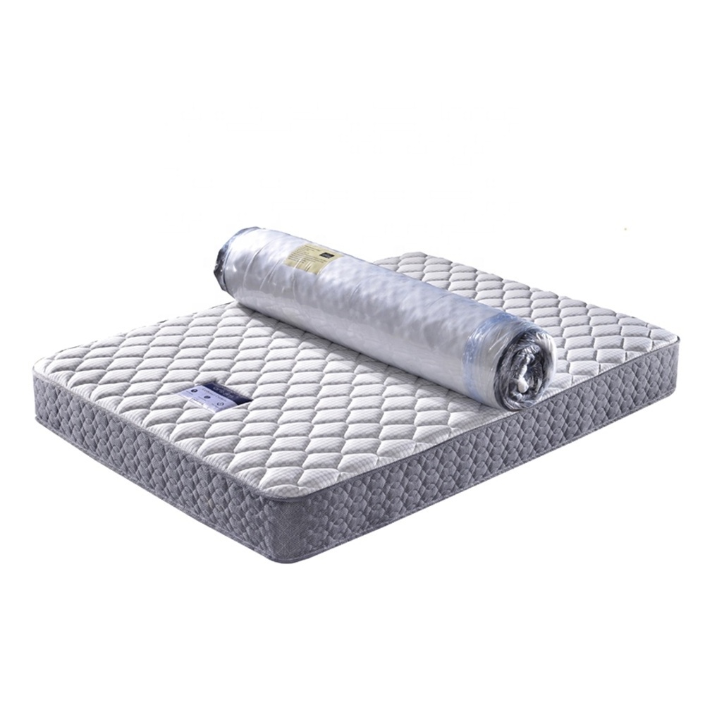 Foldable Roll Up Packaging Toper Double Foam Bed Mattress