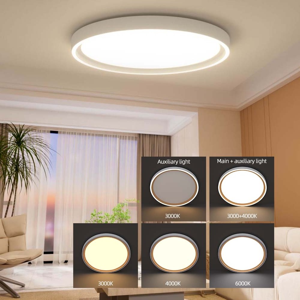 Luxury round shape led ceiling light for bedroom aisle round led ceiling lamps modern design for bedroom modern ceiling light