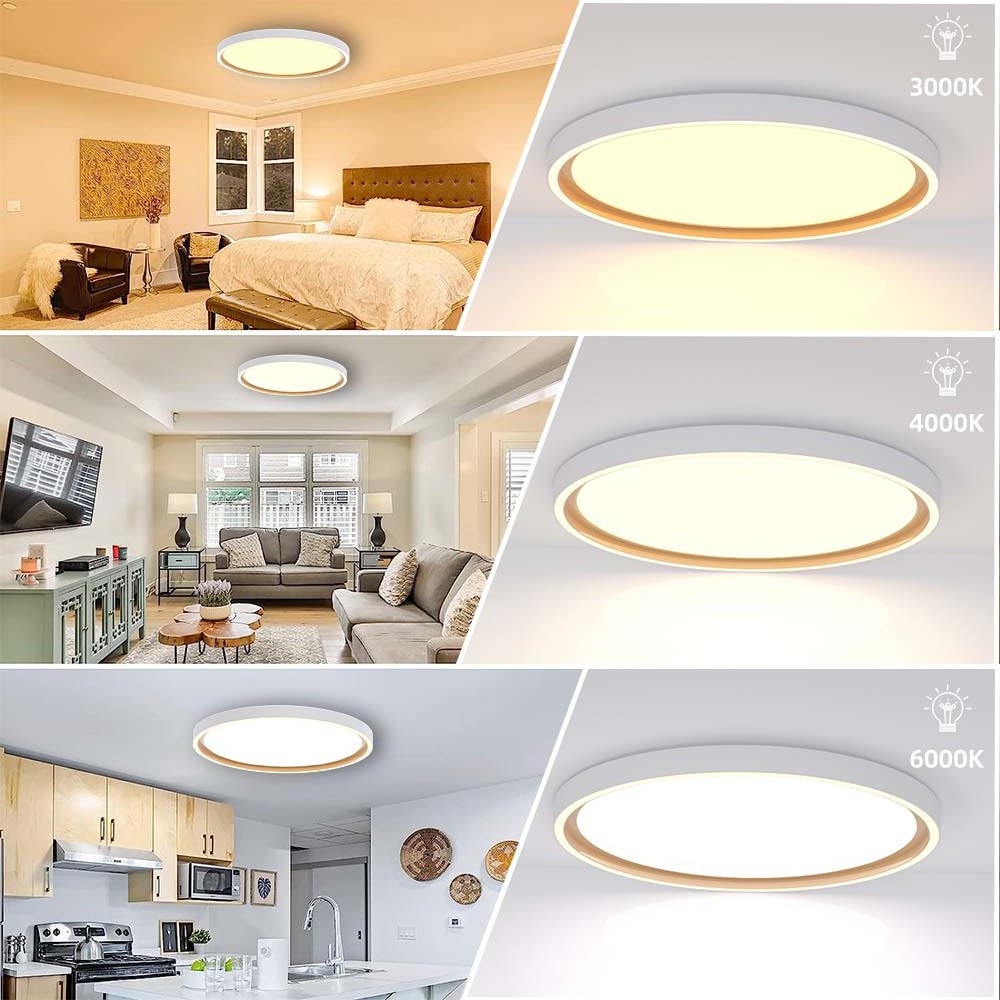 Luxury round shape led ceiling light for bedroom aisle round led ceiling lamps modern design for bedroom modern ceiling light