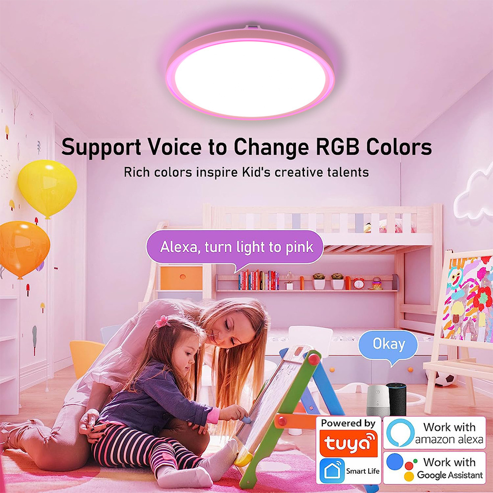 Pink blue round lamp room ceiling light kids for bedroom living room bedroom ceiling light children kids for kids ceiling light