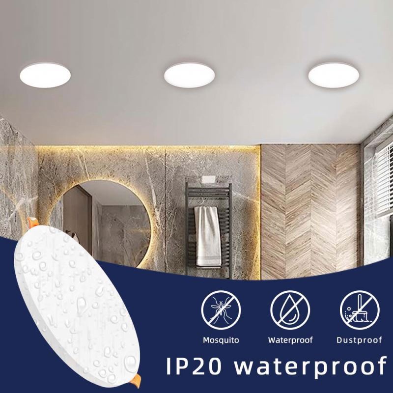 Ultra slim led panel lights ceiling downlight led recessed led flat panel ceiling light office hotel household led panel lights