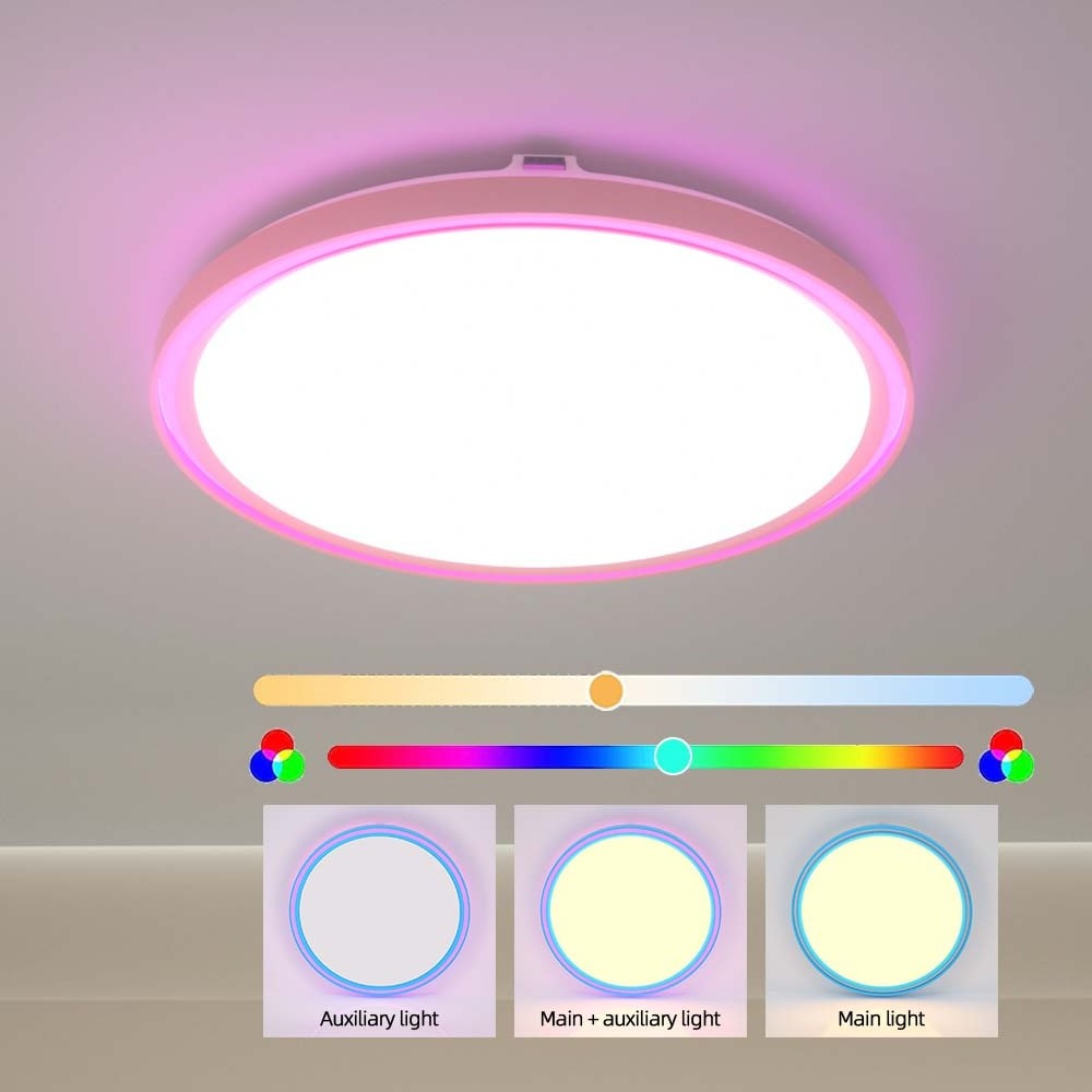 Modern round led ceiling light fixture for bedroom lamp ultra thin home ceiling lights for hallway living room ceiling lights