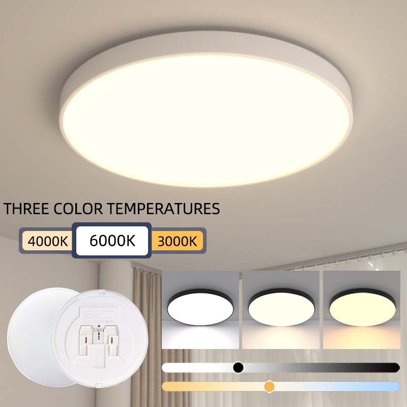 Modern round led ceiling light fixture for bedroom lamp ultra thin home ceiling lights for hallway living room ceiling lights