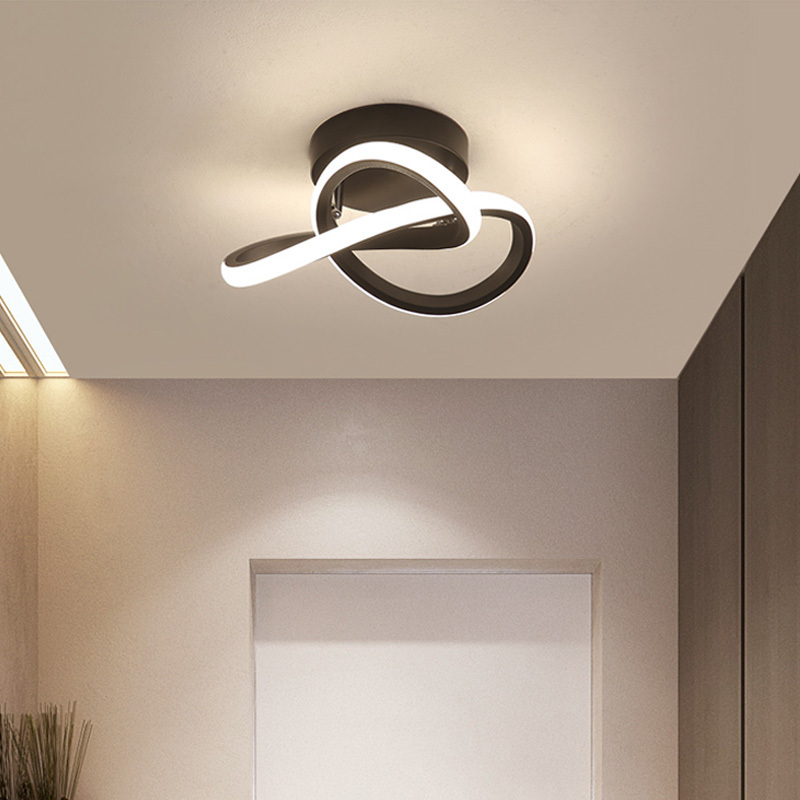 House lighting ceiling mounted modern pendant lamp bedroom nordic ceiling light for living room porch hallway led ceiling light