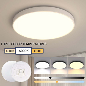 Easy Install White Black 12W 18W 24W 45W Round LED Ceiling Light for Living Room Indoor Round Decoration Lamp Led Ceiling Light