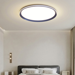 Round Ceiling Lamp for Indoor Home Lighting Large Round Nordic Modern Full Spectrum Eye Protection Dimmable Led Light