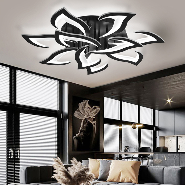 Nordic Ceiling Lighting Chandelier for Living Room Lamp for Home Decoration Remote and App Control Home LED Light Modern