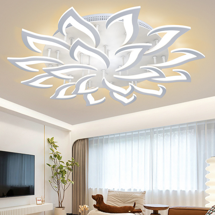 Nordic Ceiling Lighting Chandelier for Living Room Lamp for Home Decoration Remote and App Control Home LED Light Modern