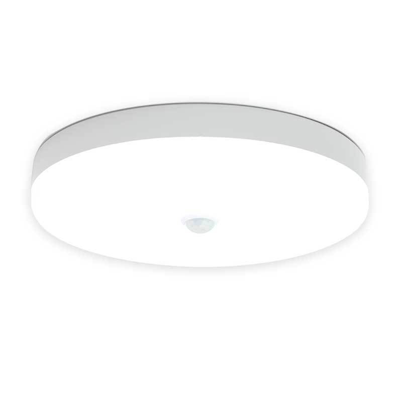 Motion Sensor Ceiling Light LED Flush Mount Ceiling Light Fixture 12W/ 18W 6500K Voice Control Motion Sensor Light Indoor