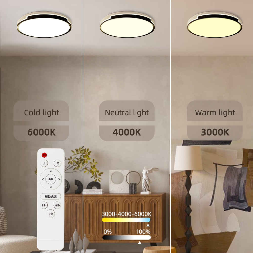 Ceiling lighting modern bedroom living room decoration dimmable smart remote control ceiling lights for home ceiling lights