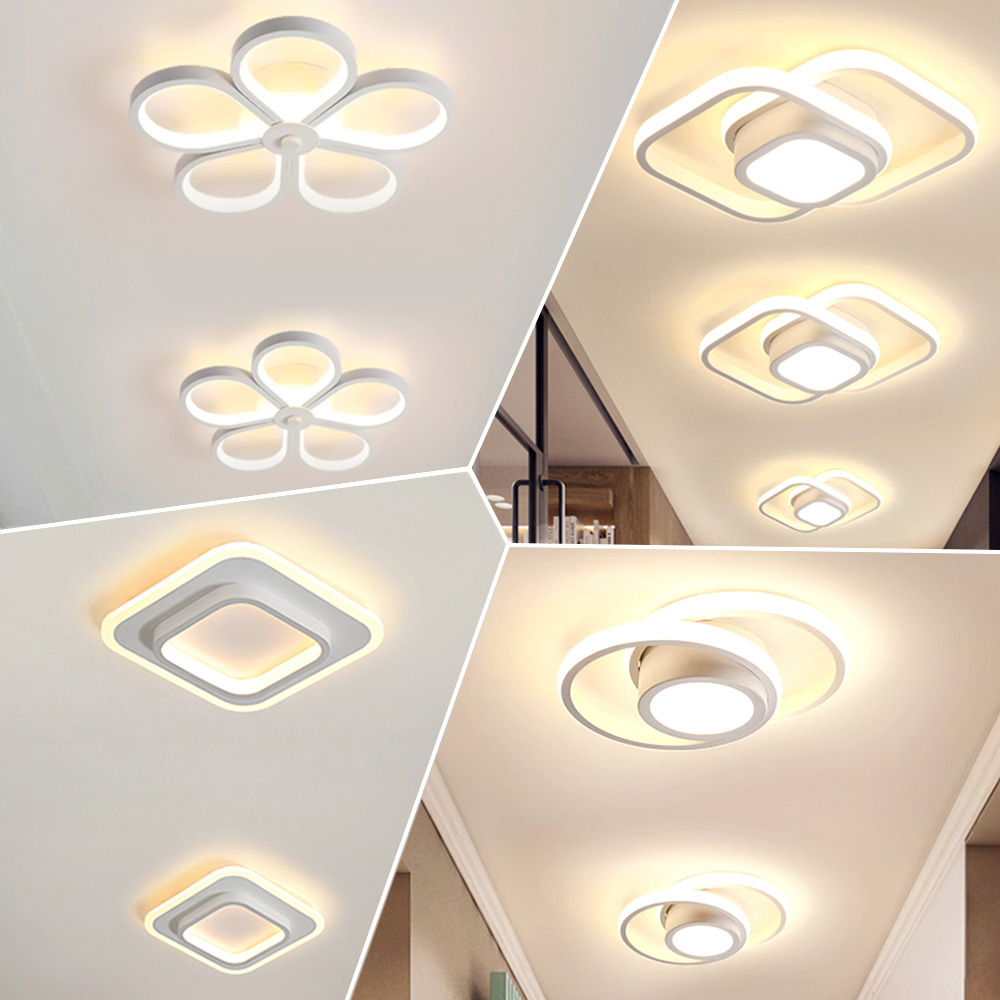 Contemporary Bedroom Living Room Indoor Light Decoration Round Modern Led Ceiling Lamp Dining Corridor Hallway Led Ceiling Light