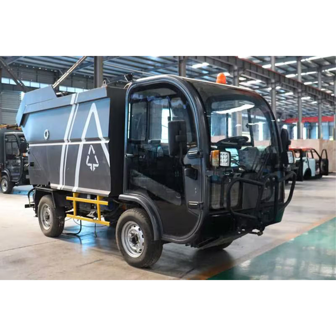 KEYU Electric Refuse Collector Waste Truck Container Garbage Truck Electric Compactor Garbage Truck