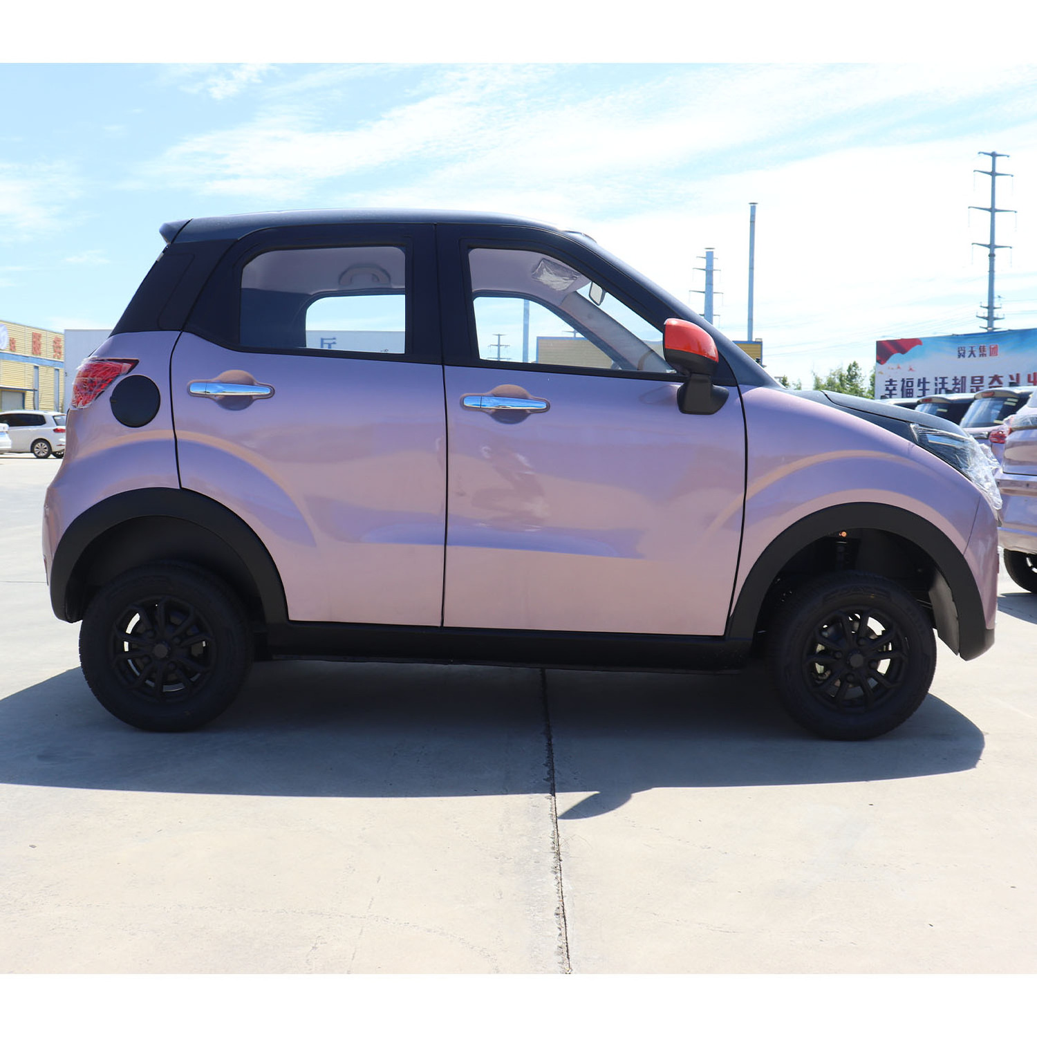 Cheap KEYU Candy Chinese New Trending New Cars Adult Small Auto Cars Four Wheel mini electric car