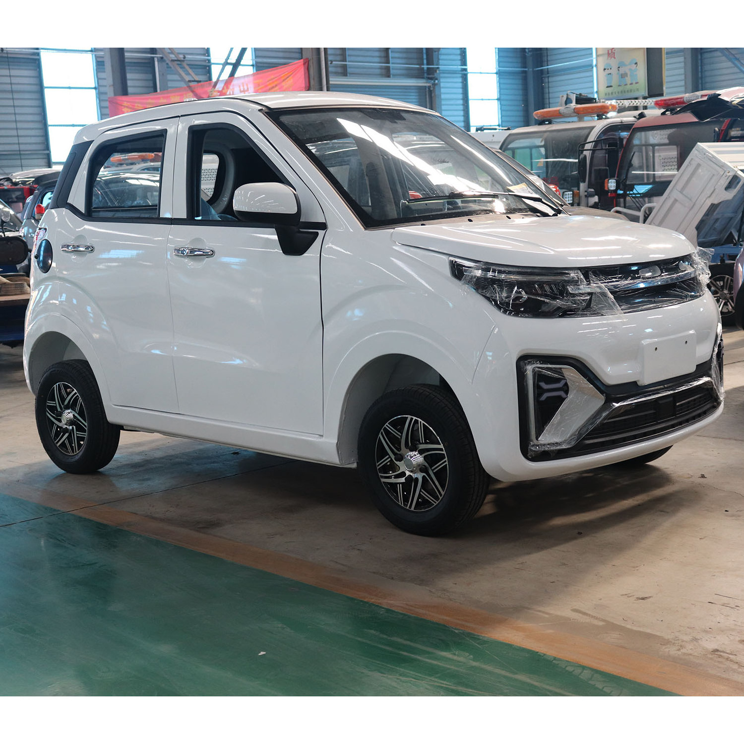 Cheap KEYU Candy Chinese New Trending New Cars Adult Small Auto Cars Four Wheel mini electric car