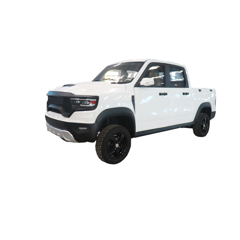 KEYU Smart System New pickup Car Electric Truck 4x4 Electric Utility Vehicle with Cargo Box