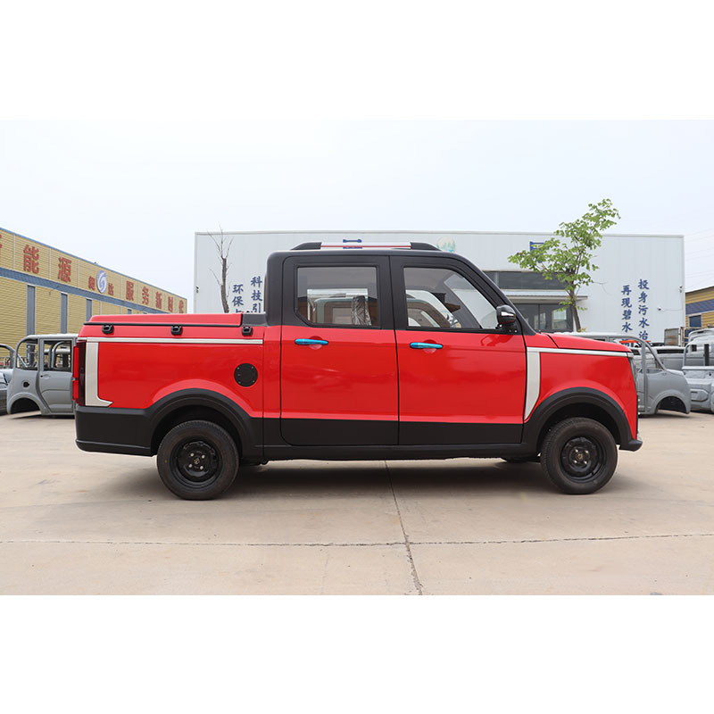 KEYU New Mini Pickup Truck 4 Doors 4 Wheel Drive Car Delivery Cargo electric vehicle