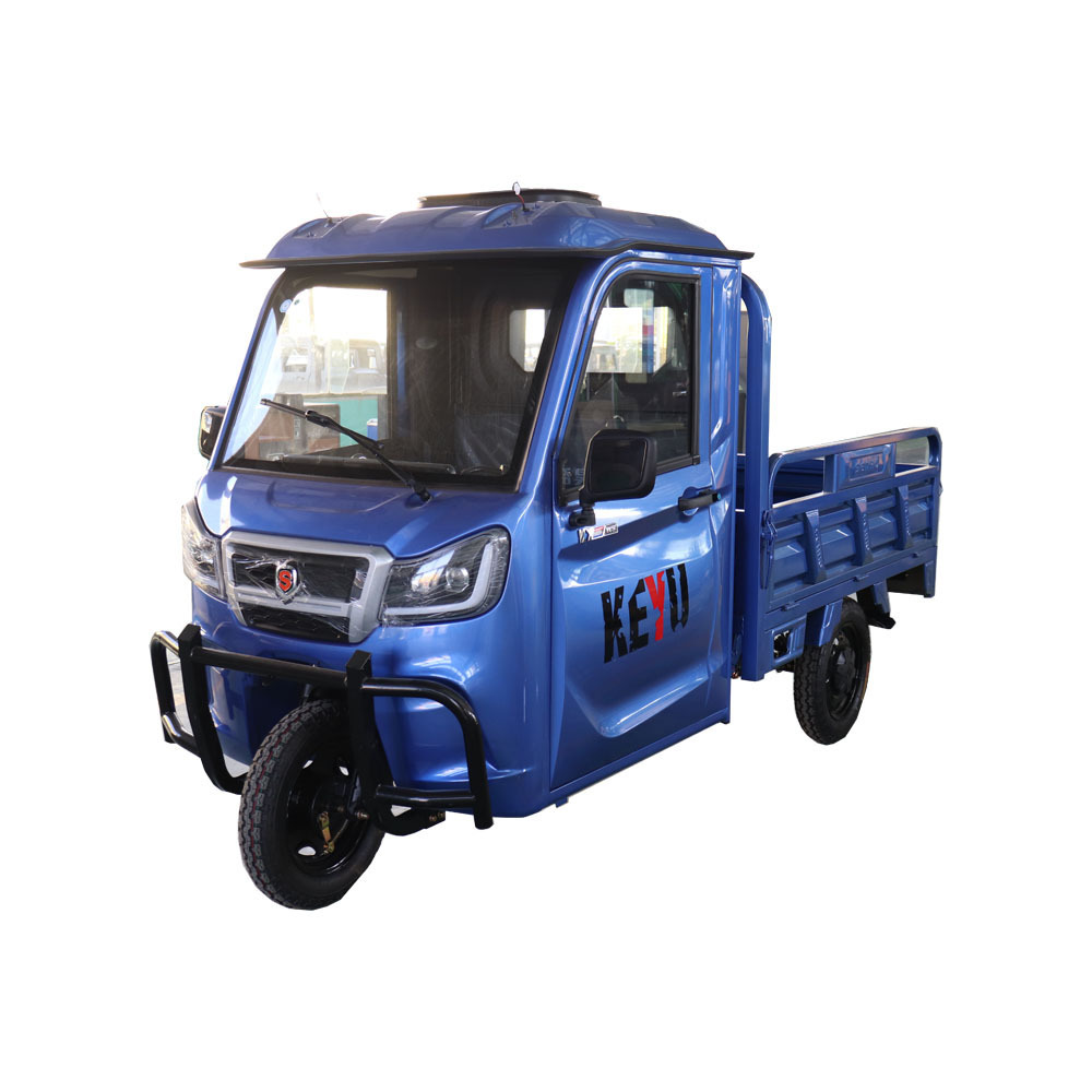 KEYU mini electric cargo heavy duty electric cargo with off load tricycle for cargo and passenger