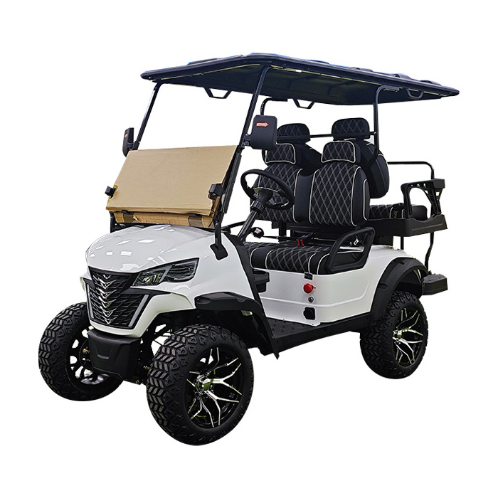 KEYU golf cart 6 seater golf cart electric motor golf cart battery lithium