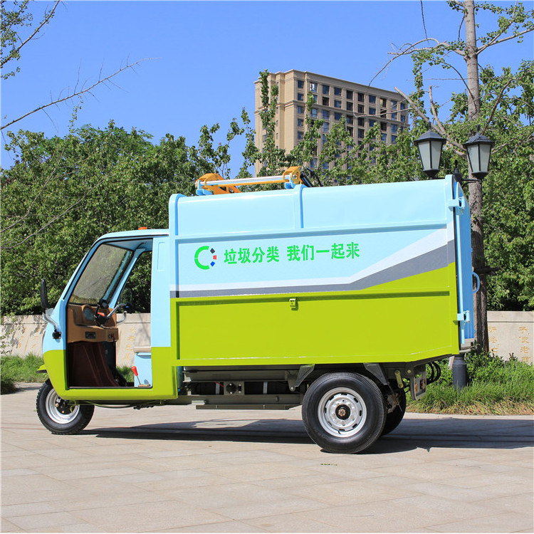 Professional manufacturing wholesale Good Quality Electric Mini Tricycle Trash Garbage Collection Truck