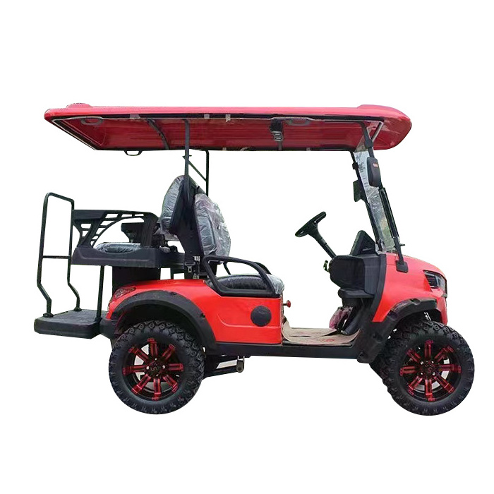 KEYU golf cart 6 seater golf cart electric motor golf cart battery lithium