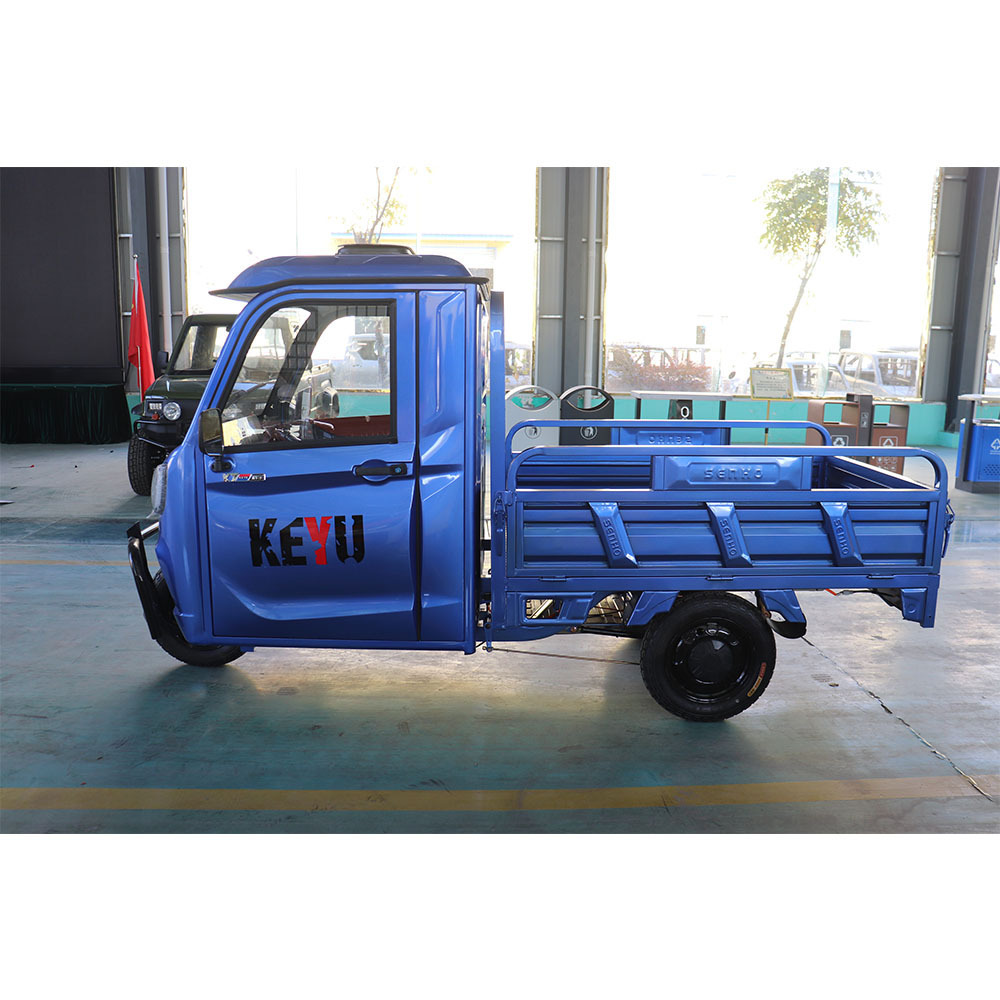 KEYU mini electric cargo heavy duty electric cargo with off load tricycle for cargo and passenger