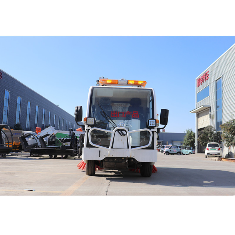 Keyu Large Truck Electric Vacuum Road Floor Sweeper Compact Road Sweeper Cleaning Truck Mobile Street Sweeper