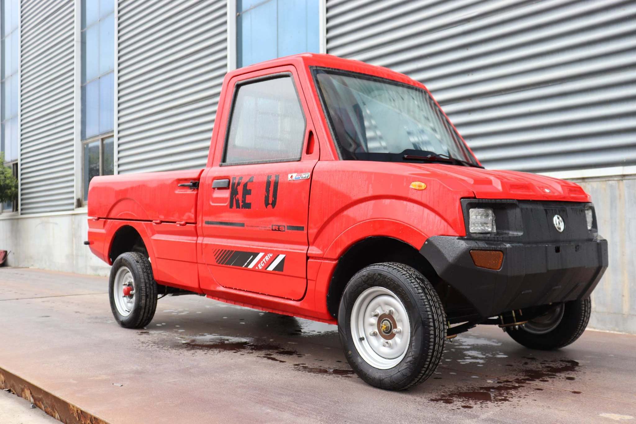 KEYU Cheap Price Good Quality Mini Electric Pickup Truck For Sale