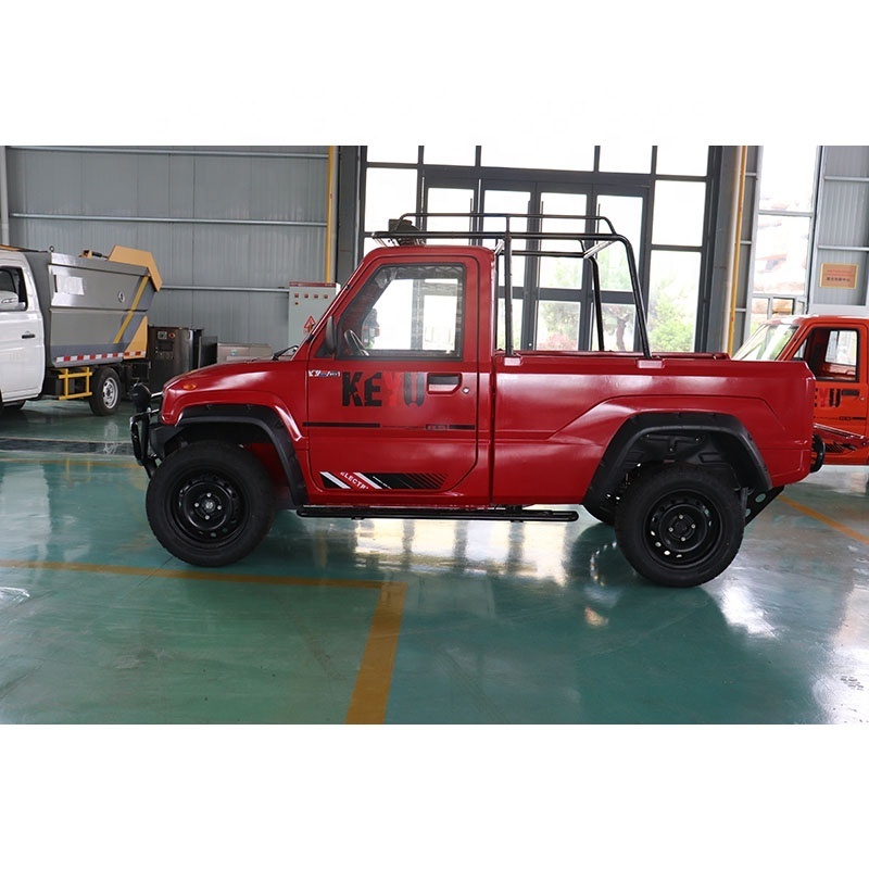 KEYU sells mini pickup trucks Cargo electric four-wheel drive truck made in china