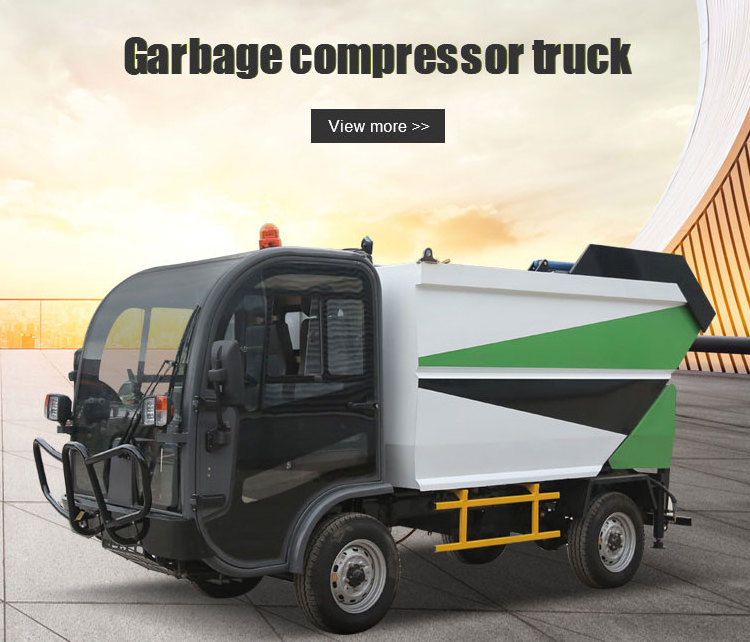 KEYU Electric Refuse Collector Waste Truck Container Garbage Truck Electric Compactor Garbage Truck