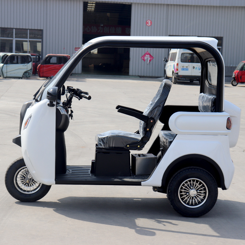 KEYU LEHU new 3 seater electric tricycle passenger battery tricycle pure electric bike 3 wheel