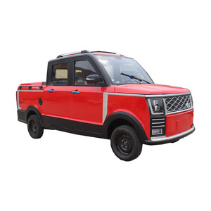 KEYU New Mini Pickup Truck 4 Doors 4 Wheel Drive Car Delivery Cargo electric vehicle