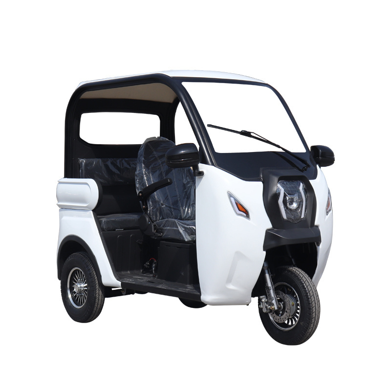 KEYU new mini other tricycles electric car 3 seat 3 wheel electric tricycle with back seat for adult