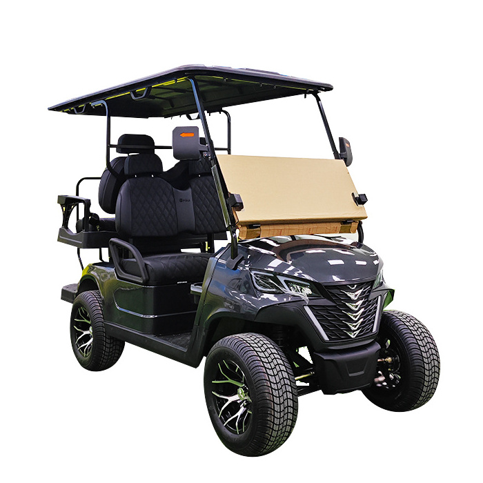 KEYU golf cart 6 seater golf cart electric motor golf cart battery lithium