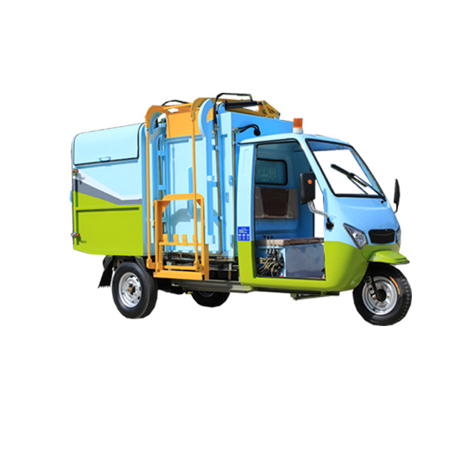 Professional manufacturing wholesale Good Quality Electric Mini Tricycle Trash Garbage Collection Truck