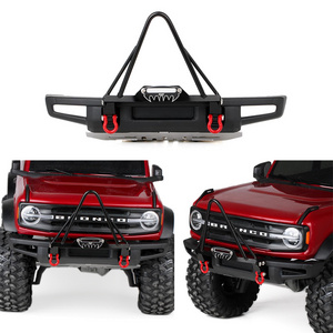 KYX 1/10 2021 Ford Bronco TRX-4 RC Crawler Car Upgrade Parts Aluminium alloy Stinger Front Bumper