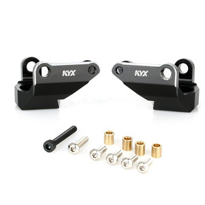 KYX 1/10 Axial SCX10 PRO SCX10 III Ford Bronco RC Car Upgrades Parts Aluminium Front Axle Steering Knuckle