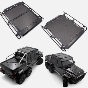 KYX 1/10 TRX-6 G63 RC Crawler Car Upgrade Parts Metal Luggage Tray Roof Rack