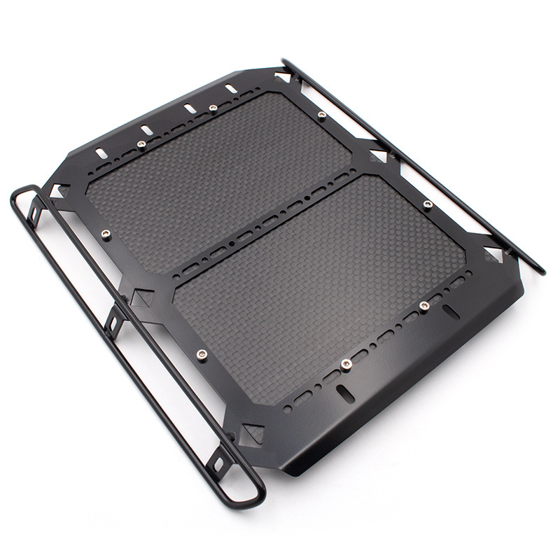 KYX 1/10 TRX-6 G63 RC Crawler Car Upgrade Parts Metal Luggage Tray Roof Rack