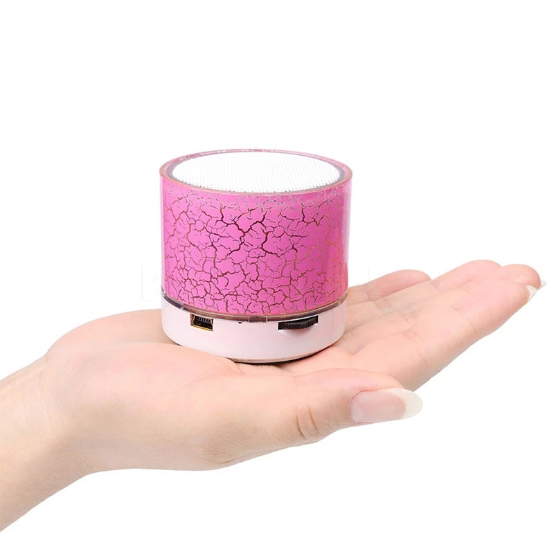 A9 Mini Portable Car Speaker Loud Wireless Speakers Audio LED Lights For All Phones