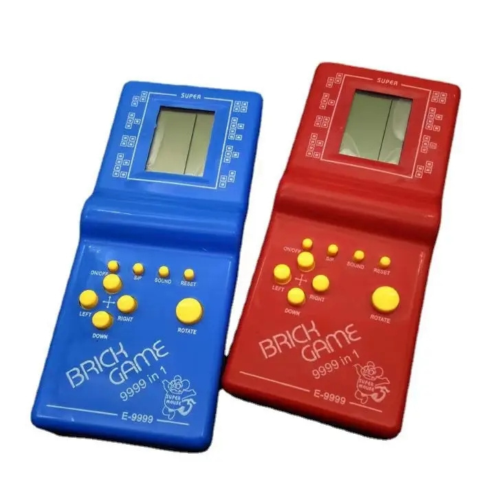 Brick Game Machine 9999 In 1 Russian Mini Classic Cheap Retro Handheld Game Console Player