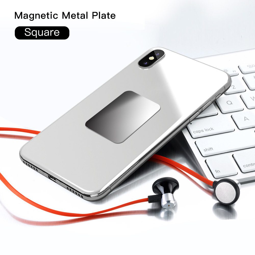 Hot Sale Metal Plate Car Magnetic Replacement Kit 3M Adhesive Specially Used For Magnetic Phone Holder Mount Accessory