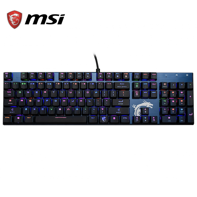 MSI VIGOR GK50 Red Blue Black Brown Switches Mechanical Gaming Keyboard with RGB Light