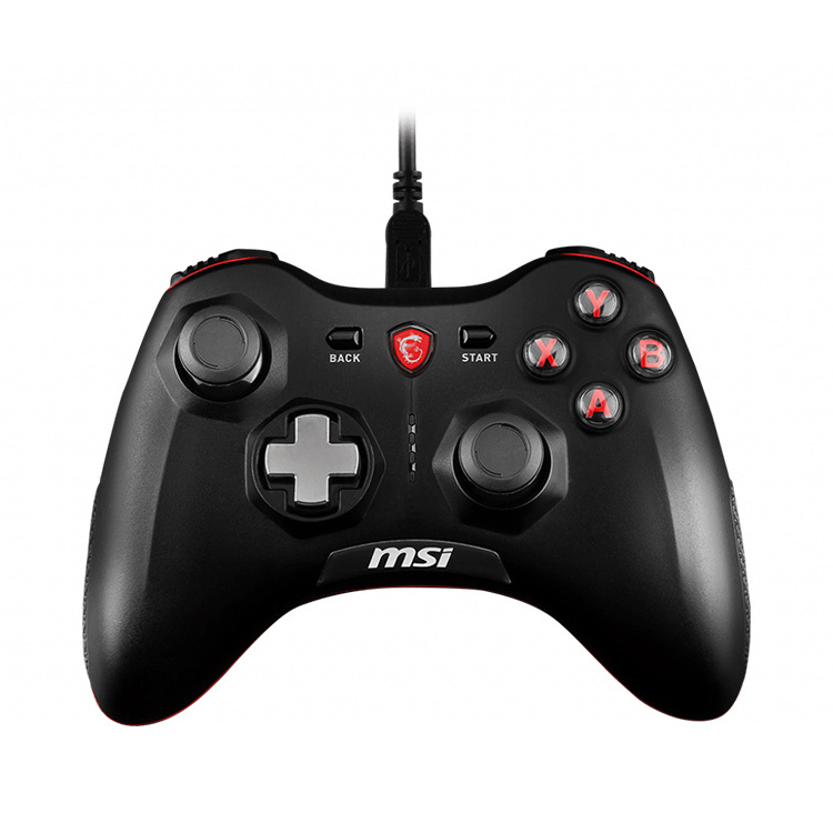 MSI FORCE GC20 GAMING CONTROLLER with USB 2.0 Supports PC360 Steam Games and Windows 10/8.1/7 Wired Gamepad