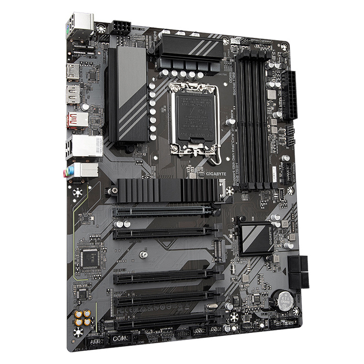 GIGABYTE B760 DS3H ATX Gaming Motherboard with DDR5 Memory Socket Support AMD RX 7900 XTX Graphics Card